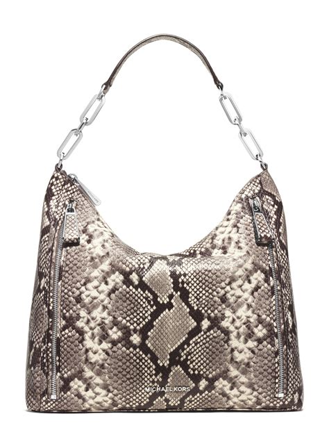 michael kors snakeskin coach purse|Michael Kors snakeskin handbag.